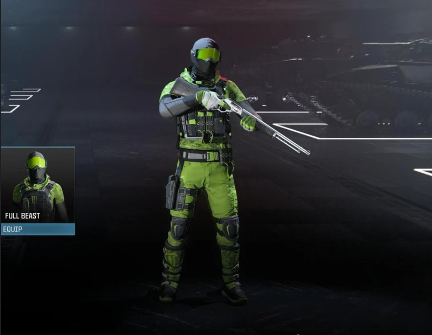 Call Of Duty X Monster Energy - The Beast Up Operator Skin